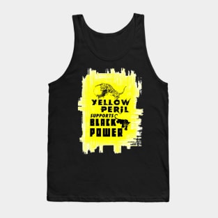 Yellow Peril Supports Black Power Tank Top